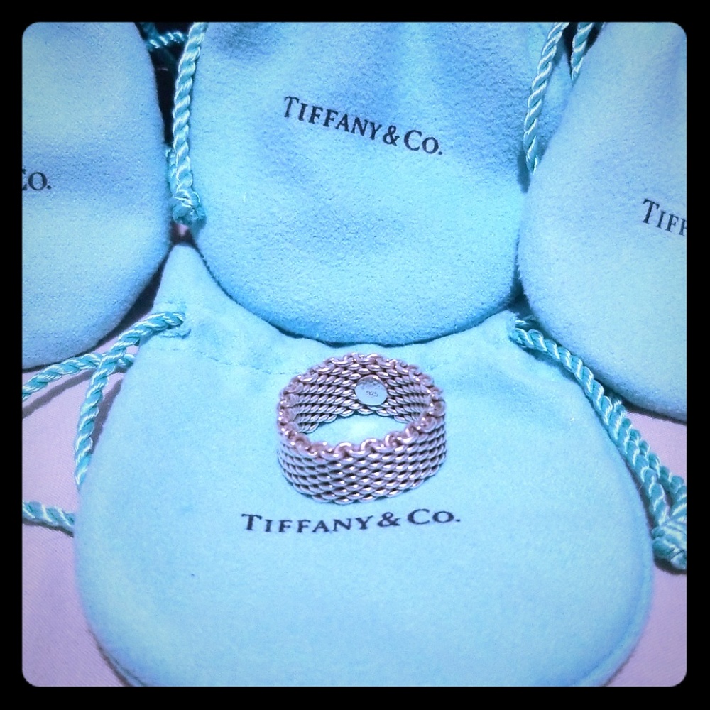 Tiffany & Co. Somerset Mesh Ring